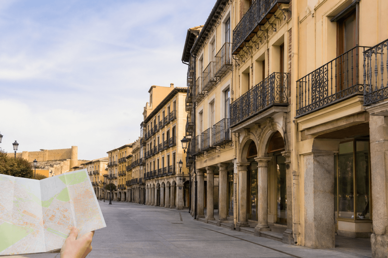 Calle Real de Segovia para el servicio de SEO local